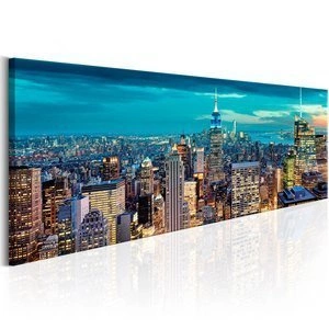 Obraz - Błękitna metropolia
