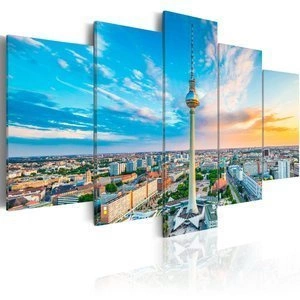 Obraz - Wieża telewizyjna w Berlinie