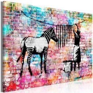 Obraz - Kolorowe pranie (1-częściowy) szeroki