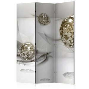 Parawan 3-częściowy - Abstrakcyjne diamenty [Room Dividers]