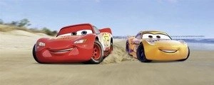 Fototapeta KOMAR 003-DVD1 Cars 3 Beach