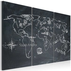 Obraz - Podróże kształcą - tryptyk