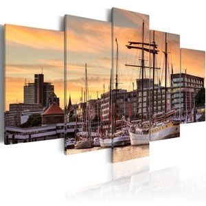 Obraz - Port w Hamburgu