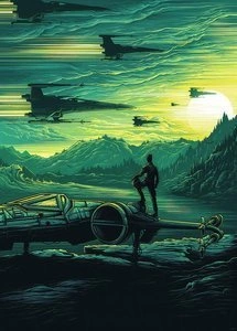 Fototapeta ścienna Star Wars X-Wing Assault Takodana IADX4-028