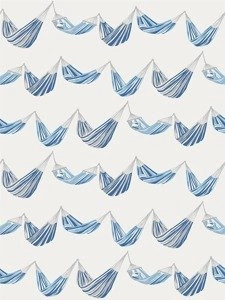 Tapeta ścienna Wallquest BL71012 Navy, Grey and White