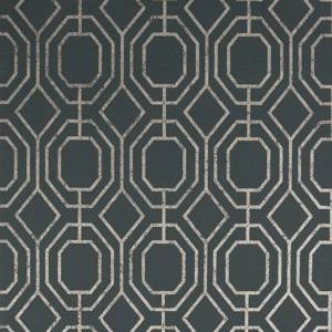 Tapeta ciemnozielona wzór geometryczny heksagony