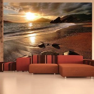 Fototapeta - Relaxation by the sea