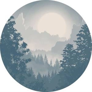 Fototapeta ścienna Blue Valley D1-039