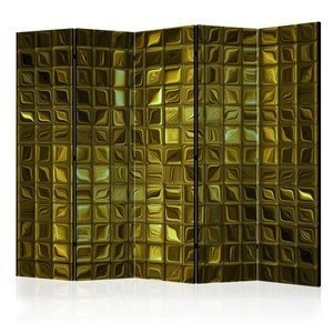 Parawan 5-częściowy - Złota poświata II [Room Dividers]