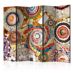 Parawan 5-częściowy - Marokańska mozaika II [Room Dividers]