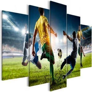 Obraz - Decydujący wślizg (5-częściowy) szeroki