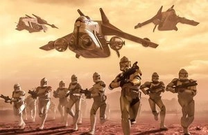 Fototapeta ścienna Star Wars Classic Clone Trooper DX8-040