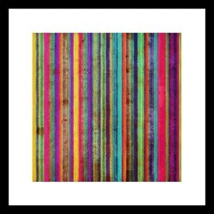 Obraz w ramie Kolorowe pasy 41-321