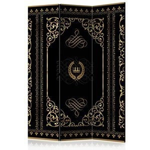 Parawan 3-częściowy - Wdzięk nocy [Room Dividers]