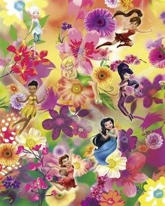 Fototapeta KOMAR 021-DVD2 Fairies Flowers
