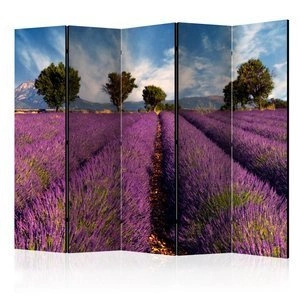 Parawan 5-częściowy - Lavender field in Provence, France II [Room Dividers]