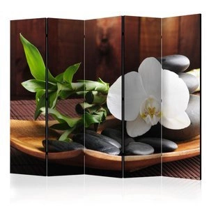 Parawan 5-częściowy - świątynia  zen II [Room Dividers]
