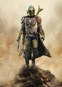 Fototapeta ścienna Star Wars The Mandalorian The Hunter DX4-086