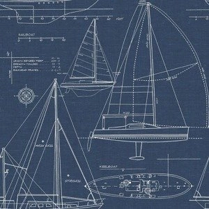 Tapeta ścienna Wallquest TH51407 Destination USA