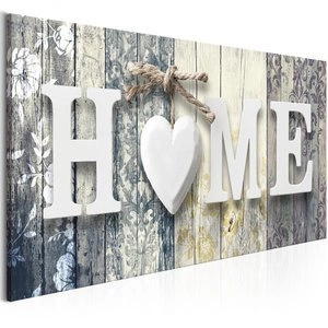 Obraz - Zapach domu (1-częściowy) kremowy szeroki