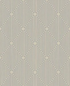 Geometryczna tapeta winylowa do salonu art deco