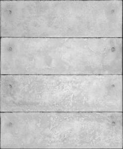 Szara tapeta imitująca betonowe bloki