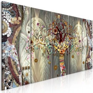 Obraz - Drzewo życia (5-częściowy) wąski