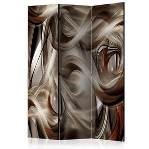 Parawan 3-częściowy - Brązowa hulanka [Room Dividers]