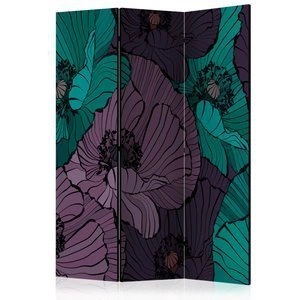 Parawan 3-częściowy - Kwietnik [Room Dividers]