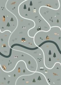 Fototapeta ścienna Esta Home 159056 Forest Friends