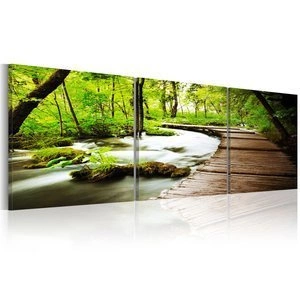 Obraz - Leśny strumyk