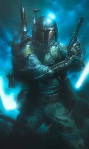 Fototapeta ścienna Star Wars Classic Bounty Hunter DX3-034