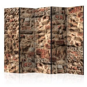 Parawan 5-częściowy - Starożytny mur II [Room Dividers]