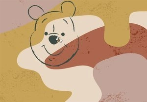 Fototapeta ścienna Winnie Pooh Bee IADX8-049