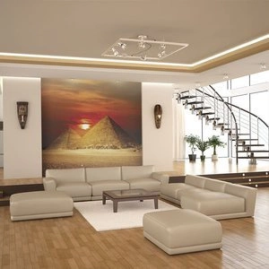 Fototapeta - Piramidy w Gizie - zachód słońca