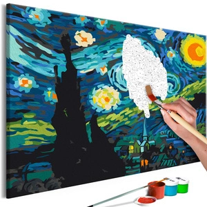 Obraz do samodzielnego malowania - Magiczne miasto