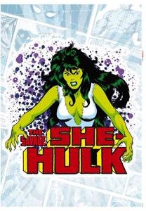 Naklejki samoprzylepne 14080h She-Hulk Comic Classic
