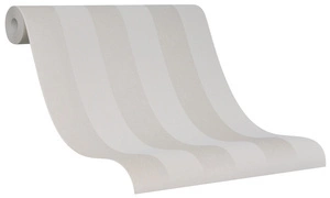 Tapeta winylowa pionowe beżowe pasy paski