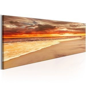 Obraz - Plaża: Piękny zachód słońca
