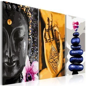 Obraz - Orientalny tryptyk (3-częściowy)