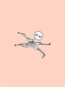 Obraz ścienny Star Wars Pew Pew WB-SW-025