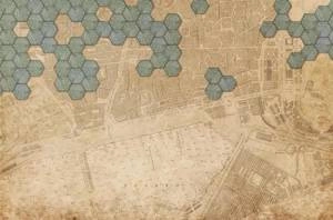 Fototapeta ścienna Mapa portu w odcieniu beżu V132-1