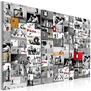 Obraz - Street Art: Banksy III