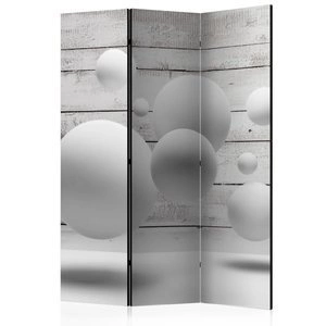 Parawan 3-częściowy - Kule [Room Dividers]