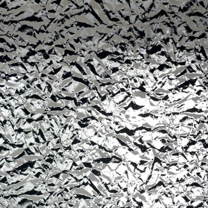 Tapeta ścienna Screwed Up black / white / silver Erica Wakerly