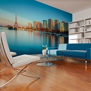 Fototapeta - Wypoczynek nad Sekwaną