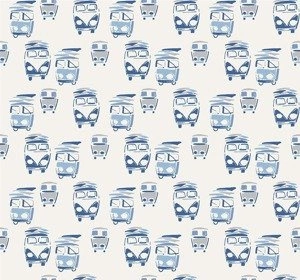 Tapeta ścienna Wallquest BL70802 Navy, Grey and White