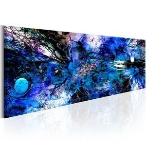 Obraz - Niebieski artystyczny nieład