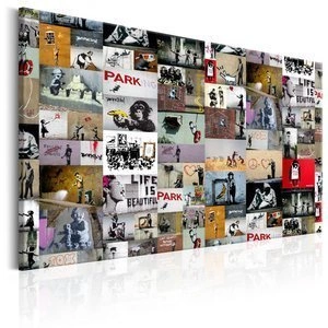 Obraz - Sztuka kolażu: Banksy