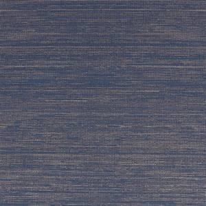 Tapeta tłoczona granatowo-miedziana połyskująca o strukturze tkaniny